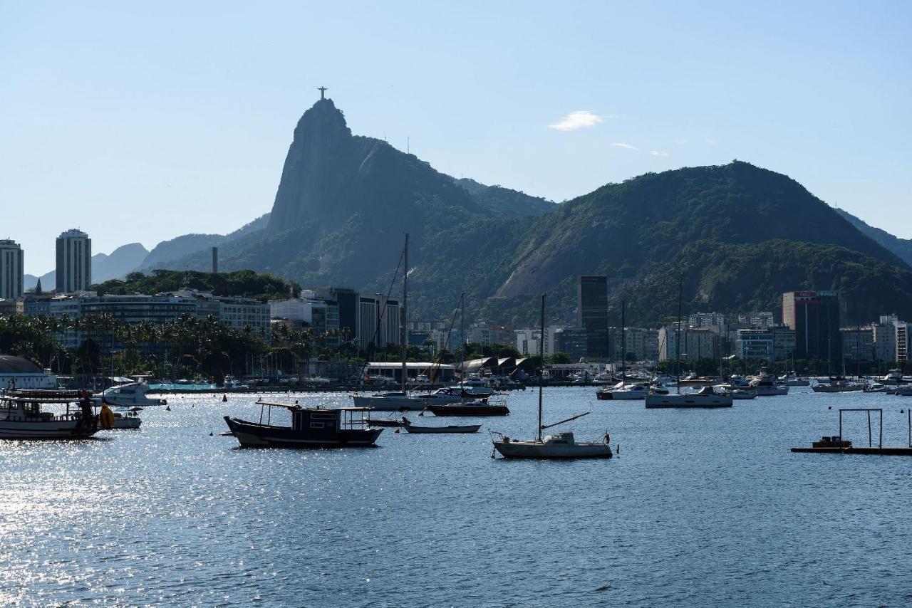 2 Quartos Na Urca Com Vista Para Baia De Guanabara A 700M Pao De Acucar Com Cozinha Completa E Wi-Fi - Bares, Restaurantes E Comercio Local A Poucos Metros Rio de Janeiro Esterno foto