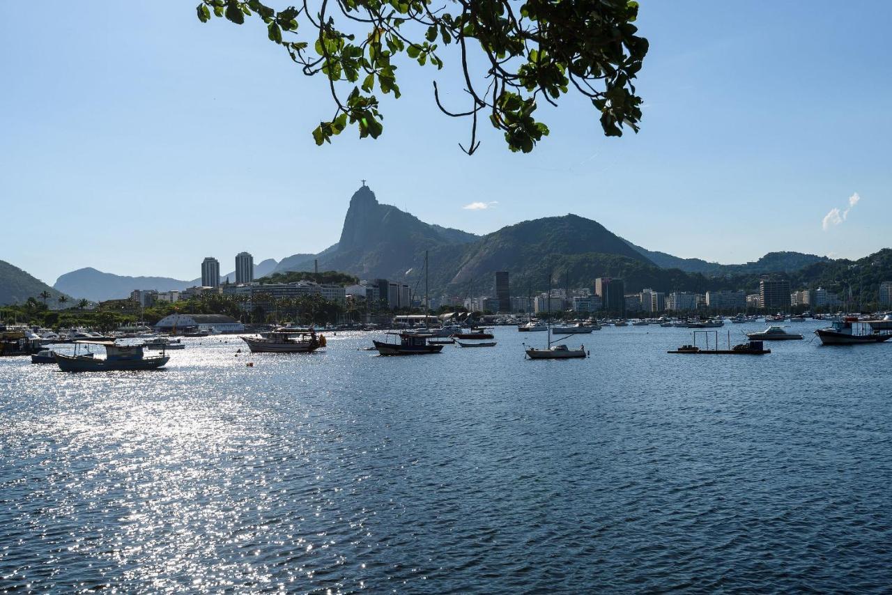 2 Quartos Na Urca Com Vista Para Baia De Guanabara A 700M Pao De Acucar Com Cozinha Completa E Wi-Fi - Bares, Restaurantes E Comercio Local A Poucos Metros Rio de Janeiro Esterno foto