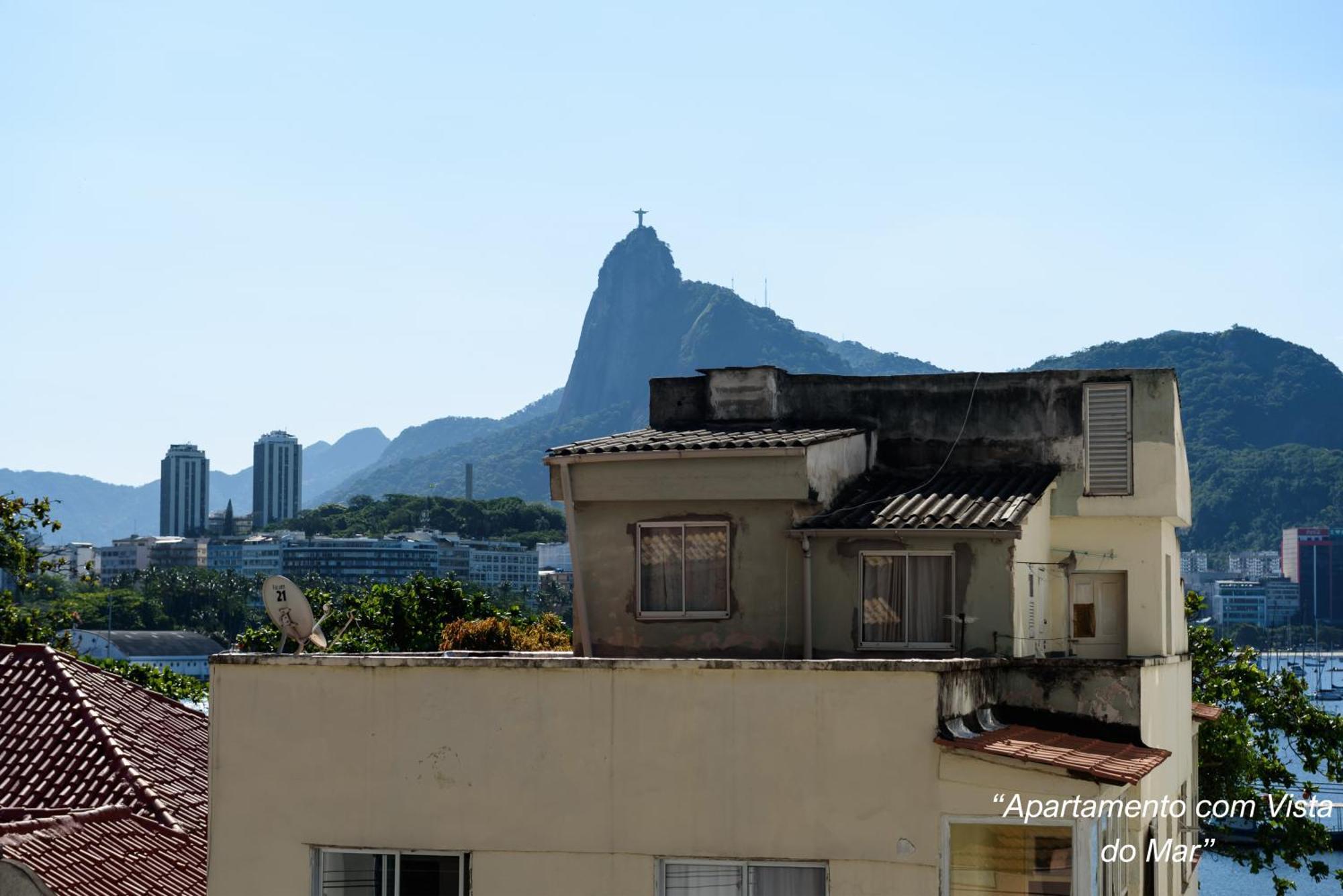 2 Quartos Na Urca Com Vista Para Baia De Guanabara A 700M Pao De Acucar Com Cozinha Completa E Wi-Fi - Bares, Restaurantes E Comercio Local A Poucos Metros Rio de Janeiro Esterno foto