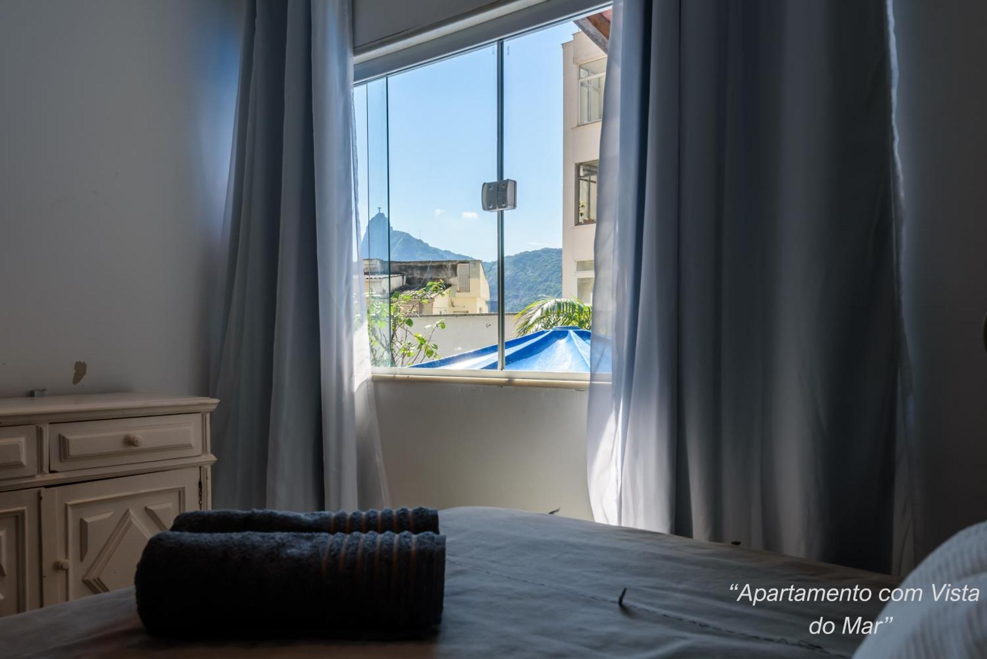 2 Quartos Na Urca Com Vista Para Baia De Guanabara A 700M Pao De Acucar Com Cozinha Completa E Wi-Fi - Bares, Restaurantes E Comercio Local A Poucos Metros Rio de Janeiro Esterno foto